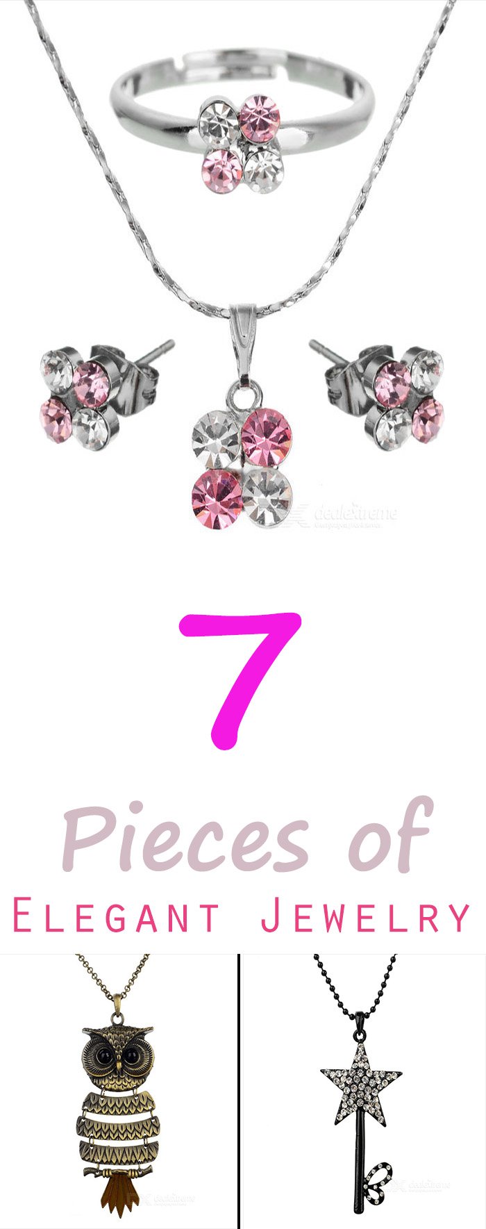 7 Pieces of Elegant Jewelry