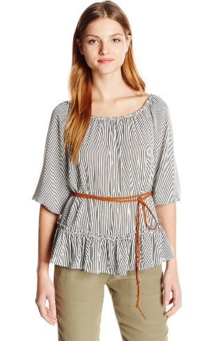 Bailey 44 Women's Christine Off Shoulder Belted Top