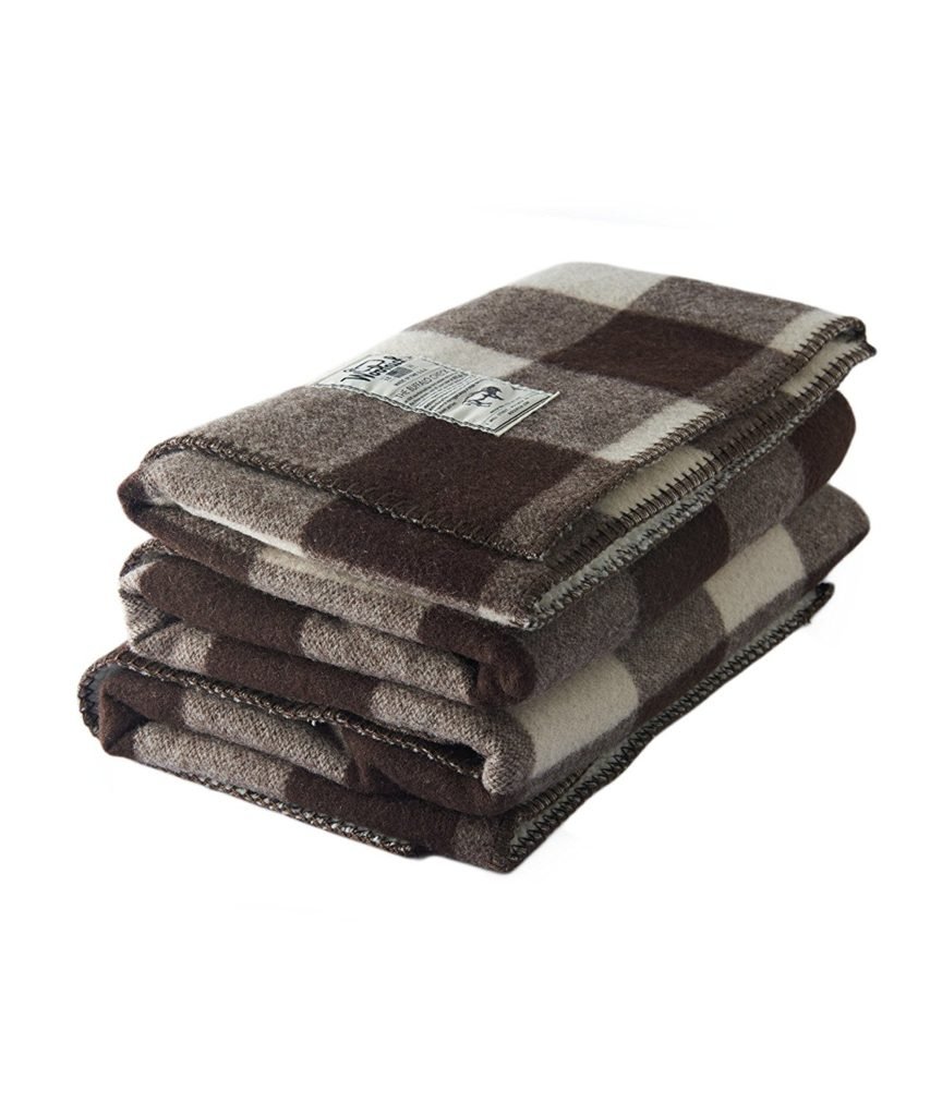 Woolrich Rough Rider Chocolate with Sherpa Throw