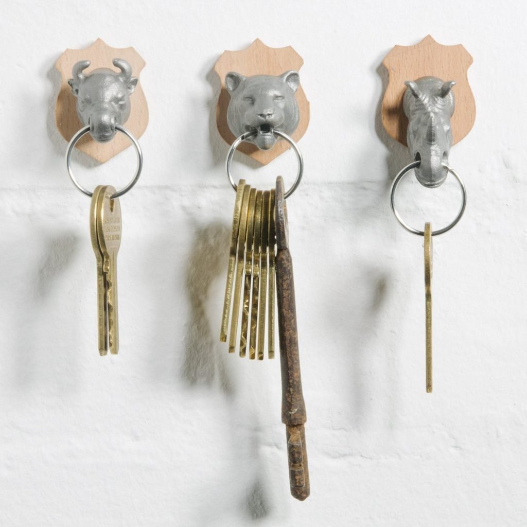 SUCK UK Animal Head Key Holder - Rhino