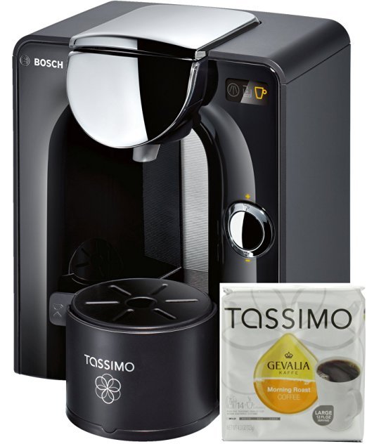 Bosch Tassimo T55 Beverage System and Coffee Brewer with Pack of T Discs 