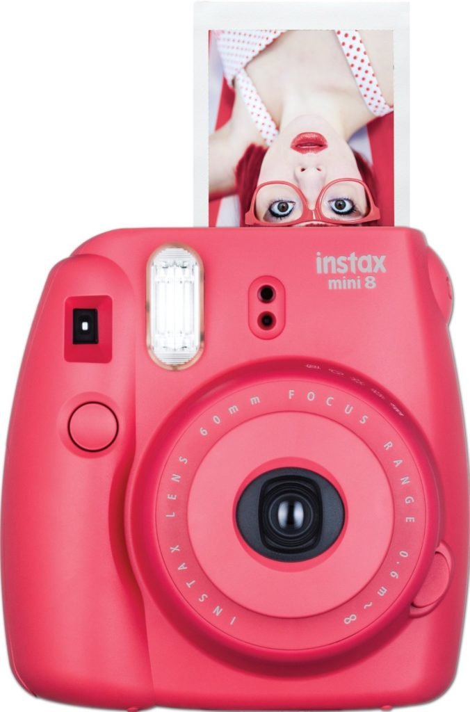 Fujifilm Instax Mini 8 Instant Film Camera (Raspberry)