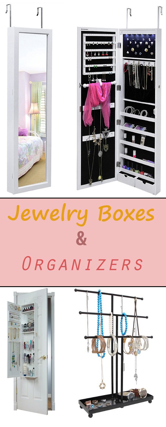 Jewelry Boxes and Organizers