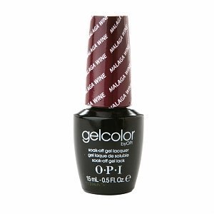 OPI Gelcolor Collection Soak-Off Nail Lacquer, Malaga Wine