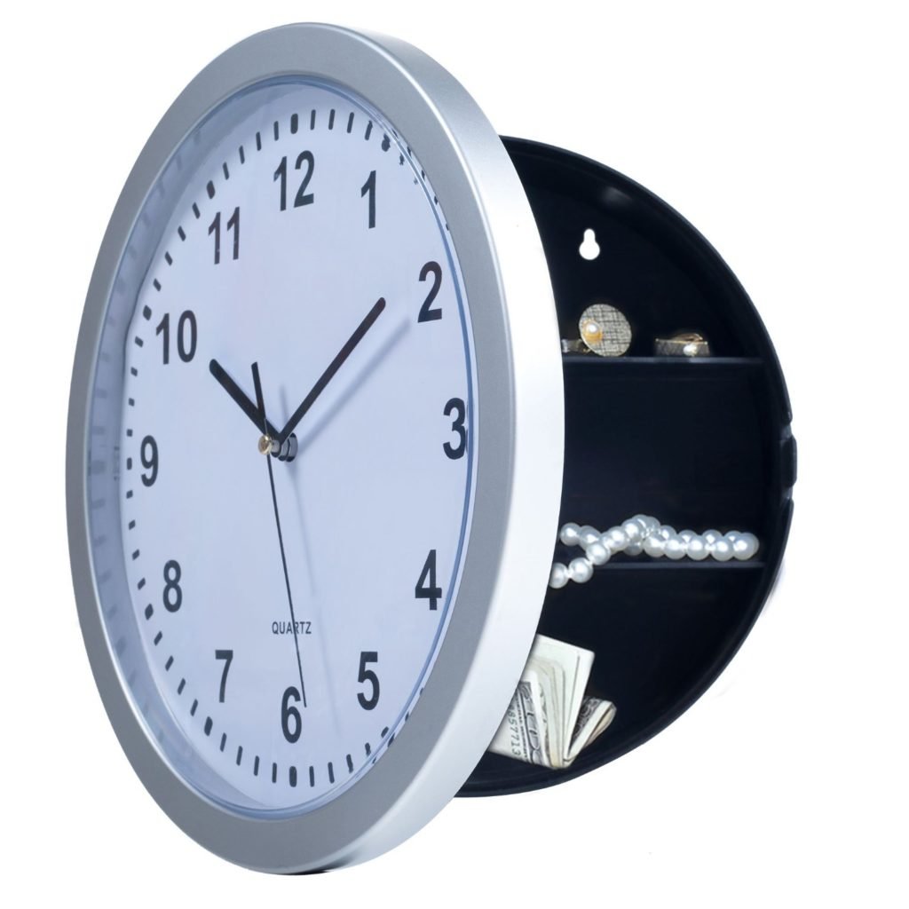 Stalwart - Wall Clock with Hidden Safe