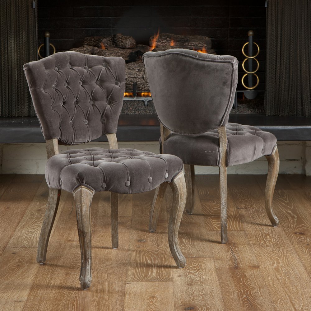 Best Selling Lane Tufted Fabric Dining Chair