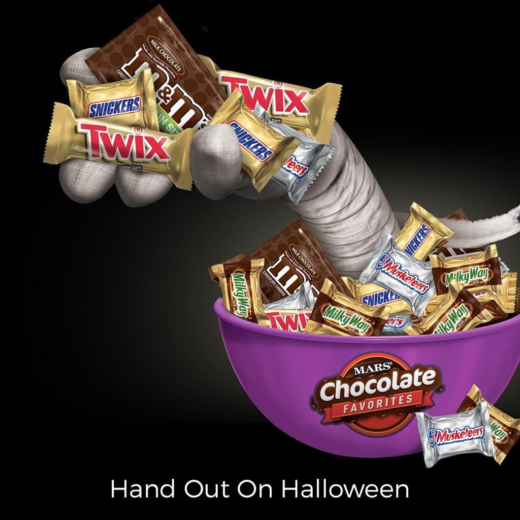 MARS Chocolate Favorites Halloween Candy Bars
