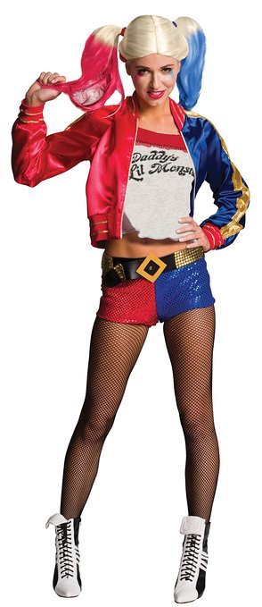 Rubie's Women's Suicide Squad Deluxe Harley Quinn Costume