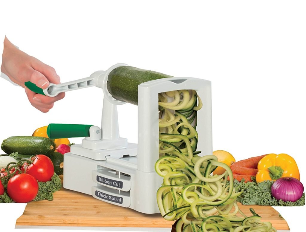 Veggetti Pro Table-Top Spiralizer, Quickly Spiral Slice Vegetables into Healthy Veggie Pasta 