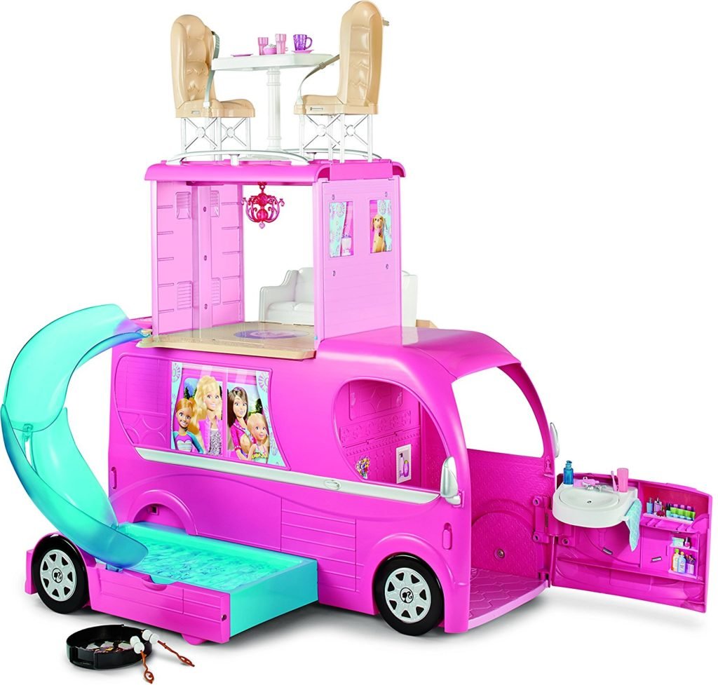 Barbie Pop-Up Camper Vehicle