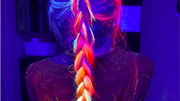 Make Your Hair Glow In-The-Dark Now